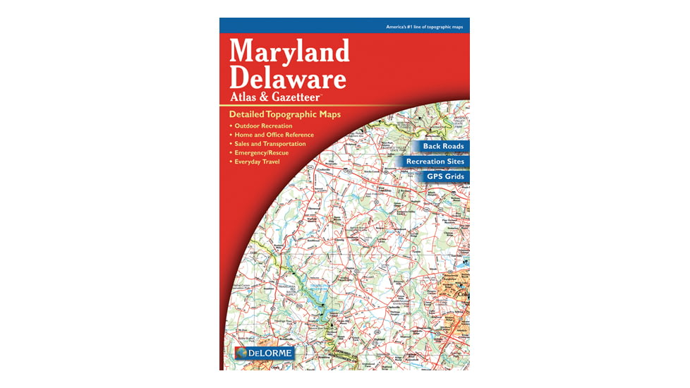 Maryland/delaware Atlas, Publisher - Delorme