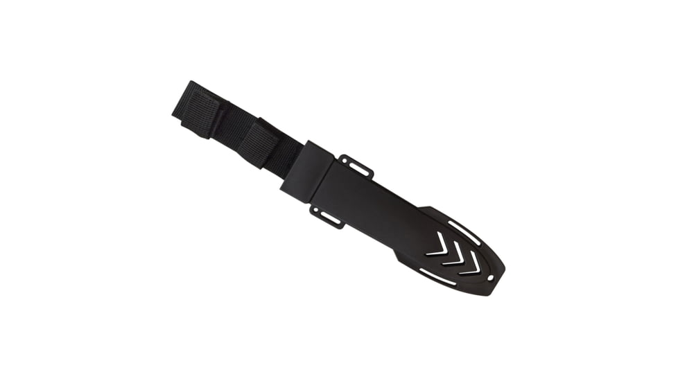 Master USA Bowie Fixed Blade Knife, 7.5 in, 3Cr13 Stainless Steel Stainless Steel, Black, MU-20-04A