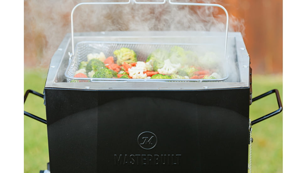 Masterbuilt 16 Quart Propane Fryer with Thermostat Control, Black, Small, MB20020120