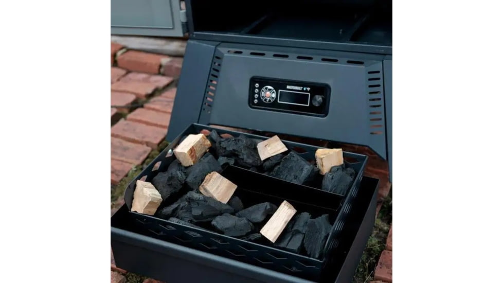 Masterbuilt 40in Digital Charcoal Smoker, Black, Large, MB20060321