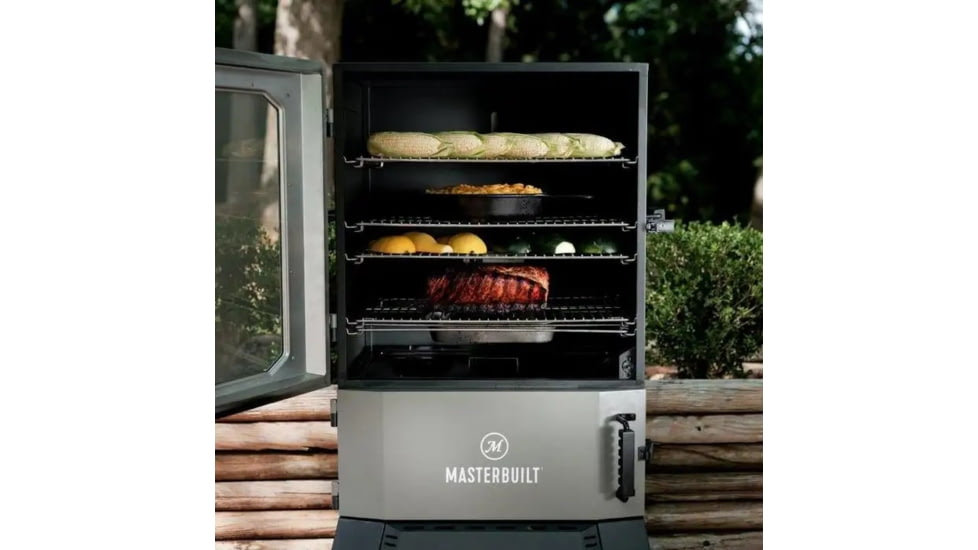 Masterbuilt 40in Digital Charcoal Smoker, Black, Large, MB20060321