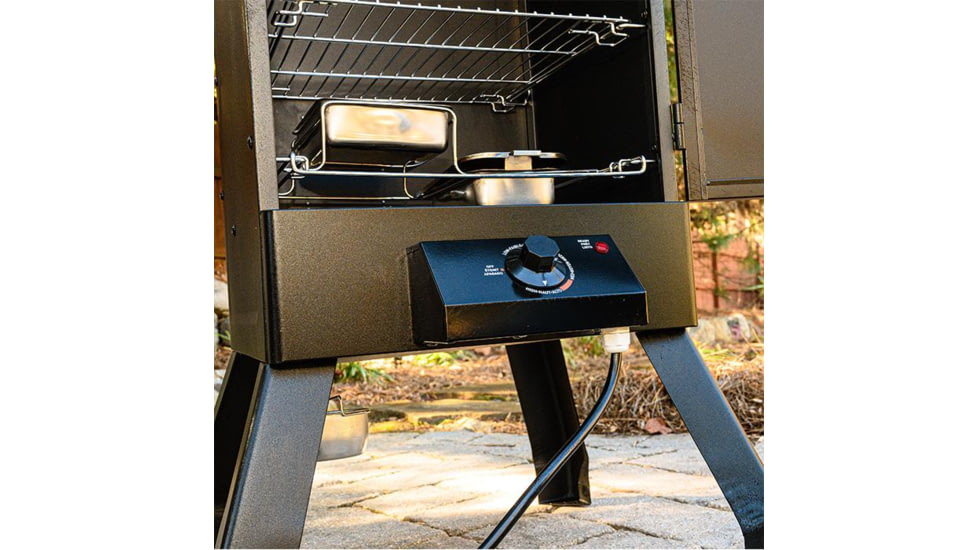 Masterbuilt Analog Electric Smoker, Black, Small, MB20077618