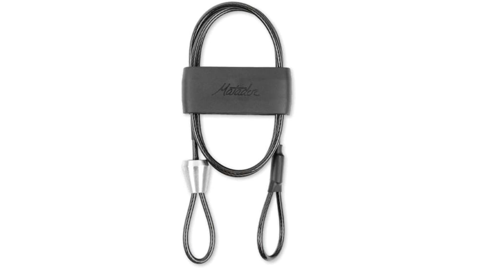 Matador BetaLock Accessory Cable, Black, MATQLCB001BK