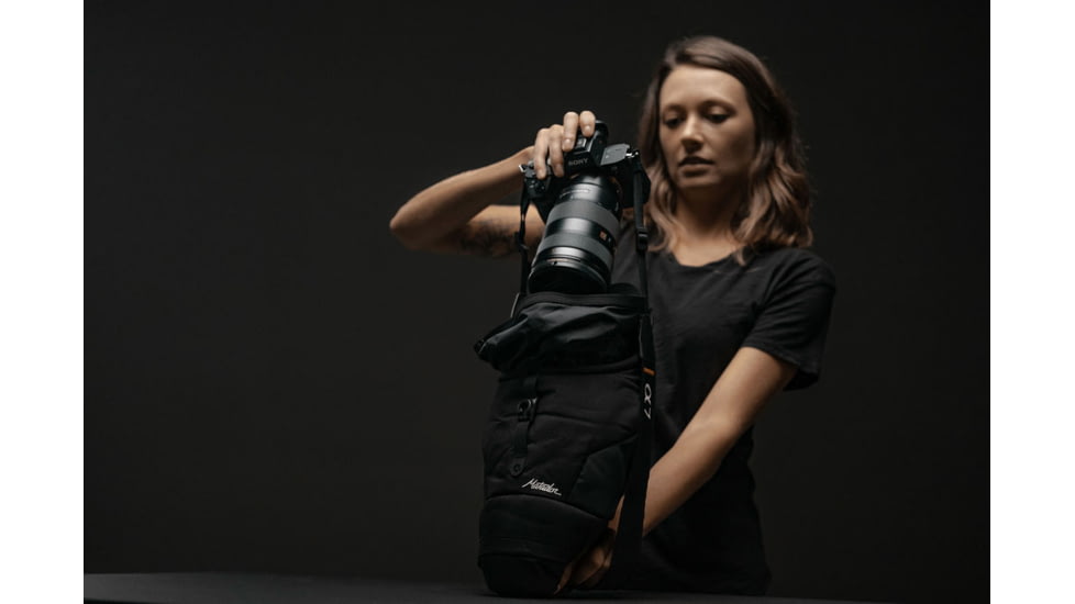 Matador Camera Base Layer, Charcoal/Black, One Size, MATCBL001BK