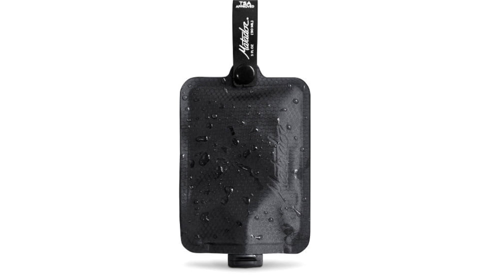 Matador FlatPak Toiletry Bottle, 3 Pack, Charcoal/Blue/Green, One Size, MATFPB3001MLT