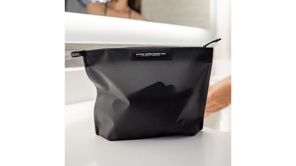 Matador FlatPak V2 Zipper Toiletry Case, Black, MATFP2Z001BK