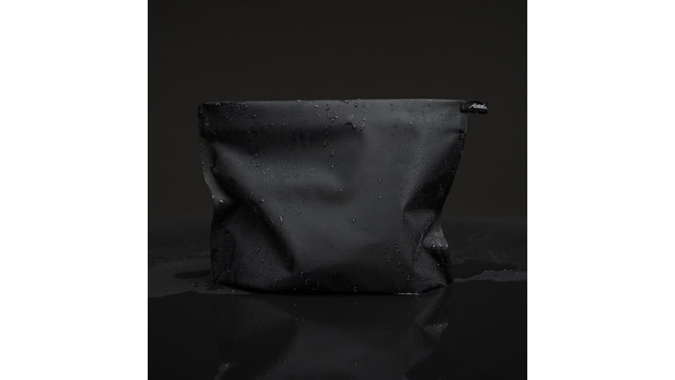 Matador FlatPak V2 Zipper Toiletry Case, Black, MATFP2Z001BK