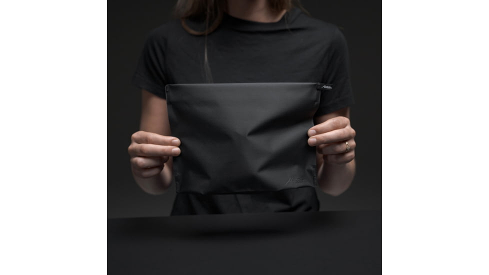 Matador FlatPak V2 Zipper Toiletry Case, Black, MATFP2Z001BK