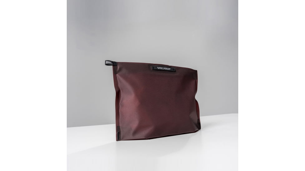 Matador FlatPak V2 Zipper Toiletry Case, Garnet Red, MATFP2Z001R