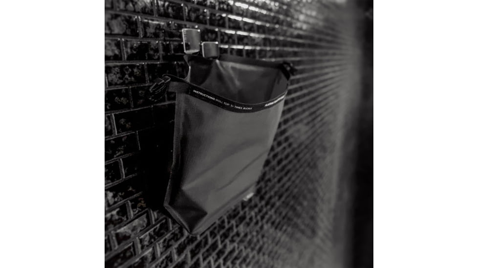 Matador FlatPak Waterproof Toiletry Case, Charcoal/Black, One Size, MATFPC001B