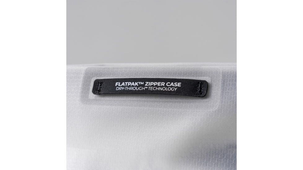 Matador FlatPak Zipper Toiletry Case, Arctic White, MATFPZ001W