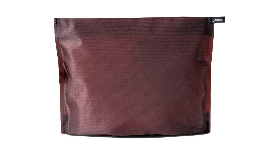 Matador FlatPak Zipper Toiletry Case, Garnet, MATFPZ001R