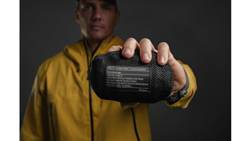 Matador Freefly 16 Packable Backpack, Charcoal/Black, MATFF163001BK