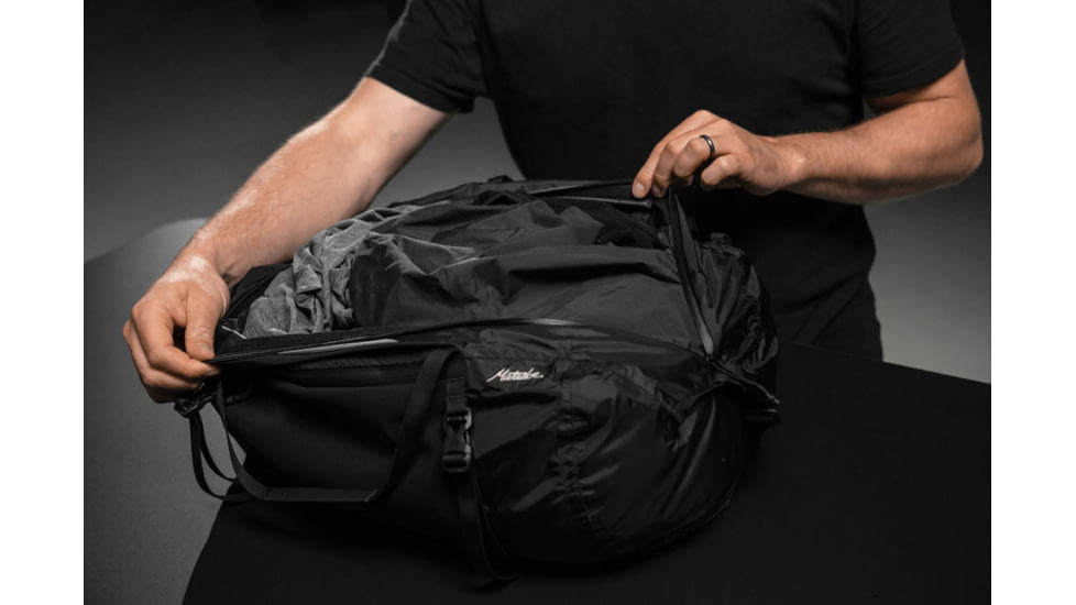 Matador Freefly Packable Duffle, Charcoal/Black, 30 liter, MATFFD001BK