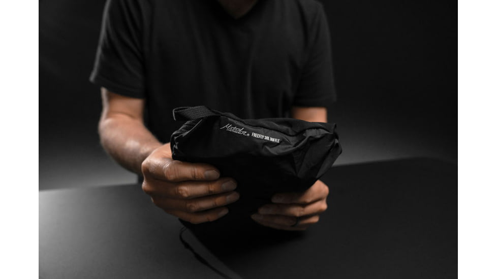 Matador Freefly Packable Duffle, Charcoal/Black, 30 liter, MATFFD001BK