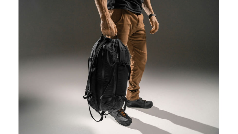 Matador Freefly Packable Duffle, Charcoal/Black, 30 liter, MATFFD001BK