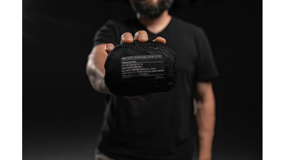 Matador Freefly Packable Duffle, Charcoal/Black, 30 liter, MATFFD001BK