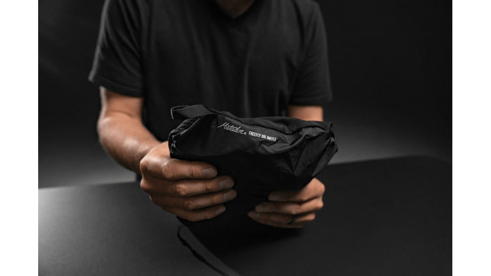 Matador Freefly Packable Duffle, Charcoal/Black, 30 liter, MATFFD001BK