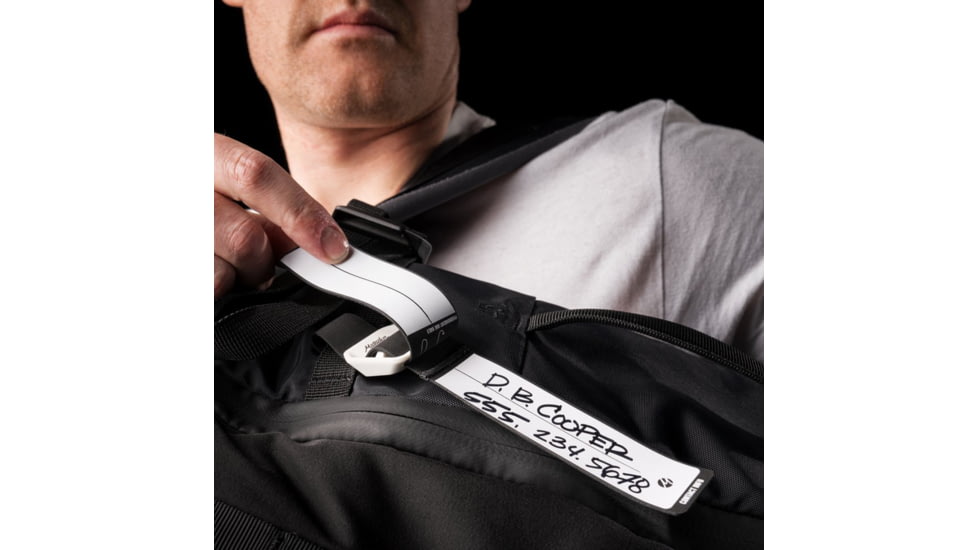 Matador Gear Tags, 2pk, Black, MATGT1001BK