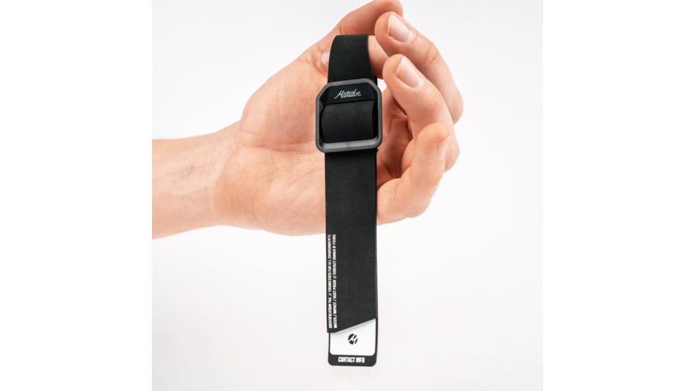 Matador Gear Tags, 2pk, Black, MATGT1001BK