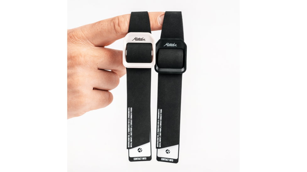 Matador Gear Tags, 2pk, Black, MATGT1001BK