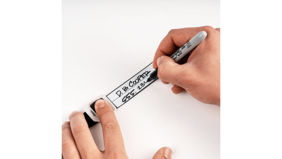 Matador Gear Tags, 2pk, Black, MATGT1001BK