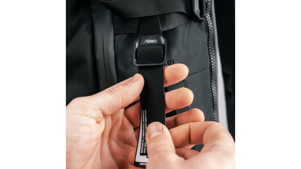 Matador Gear Tags, 2pk, Black, MATGT1001BK