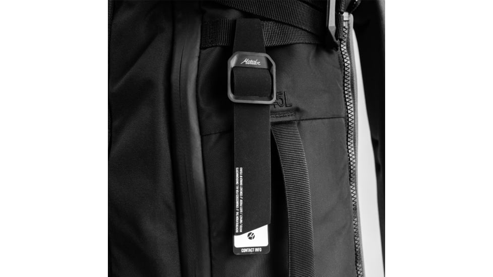 Matador Gear Tags, 2pk, Black, MATGT1001BK