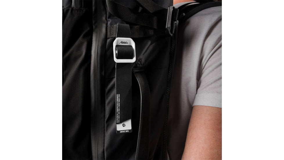 Matador Gear Tags, 2pk, Black, MATGT1001BK