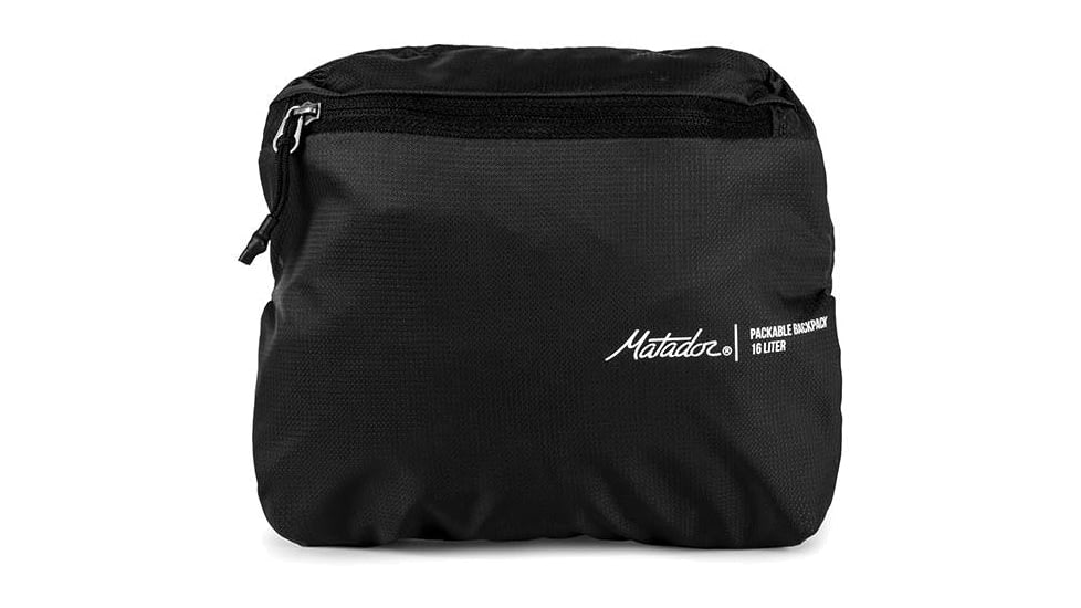 Matador On-Grid Packable Backpack, Charcoal/Black, 16 liter, MATOGDP01BK