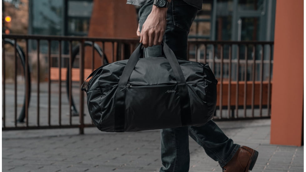 Matador On-Grid Packable Duffle, Charcoal/Black, 25 liter, MATOGW01BK