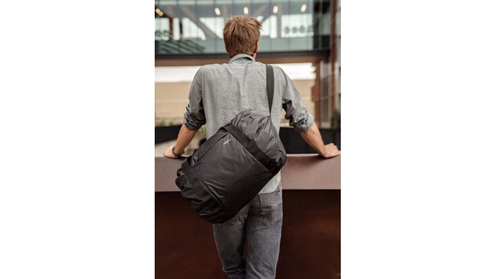 Matador On-Grid Packable Duffle, Charcoal/Black, 25 liter, MATOGW01BK