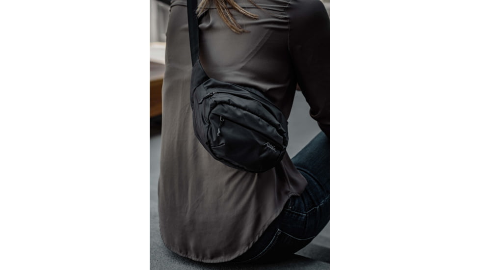 Matador On-Grid Packable Hip Pack, Charcoal/Black, 2 liter, MATOGHP01BK