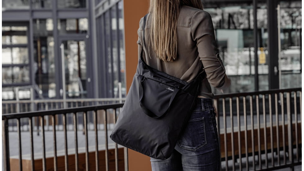 Matador On-Grid Packable Tote, Charcoal/Black, 16 liter, MATOGT01BK