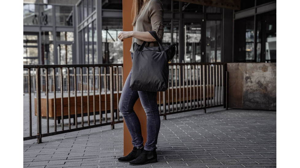 Matador On-Grid Packable Tote, Charcoal/Black, 16 liter, MATOGT01BK