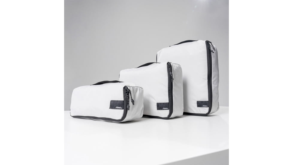 Matador Packing Cube Set, Arctic White, MATPCB3001W