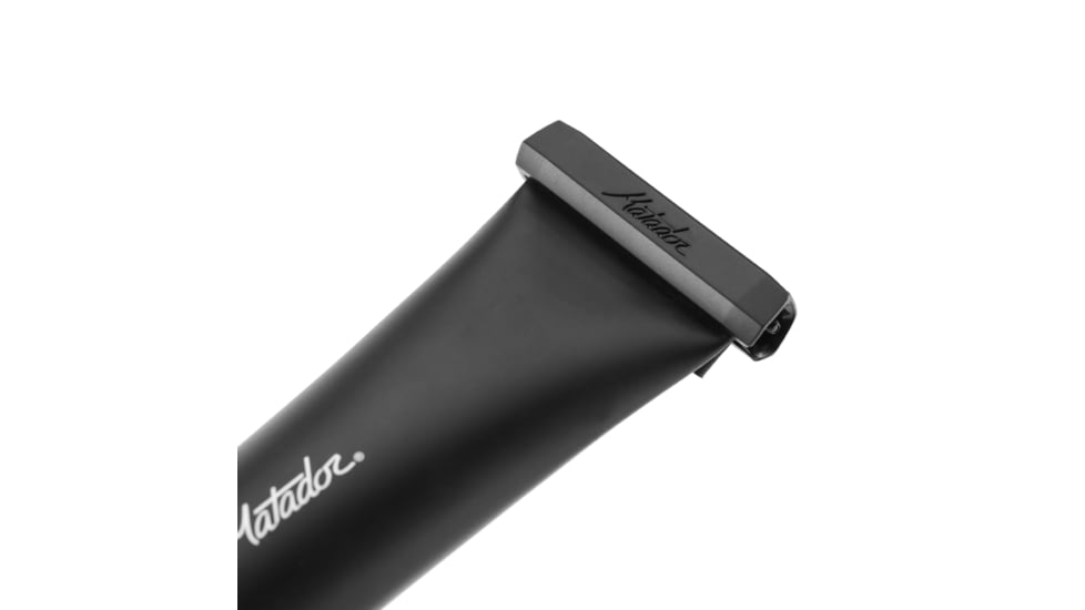 Matador Refillable Toothpaste Tubes - 2-Pack, Black/White, MATTT2001BKW