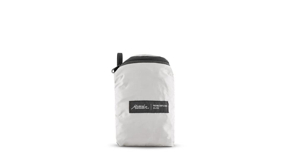 Matador ReFraction Packable Duffle Bag, Arctic White, MATOG2W01W