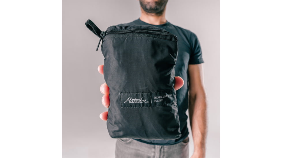 Matador ReFraction Packable Duffle Bag, Black, MATOG2W01BK