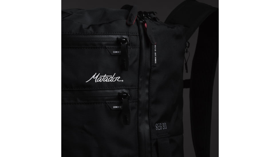 Matador Segmented Backpack, Charcoal/Black, 30 liter, MATSEG30001BK