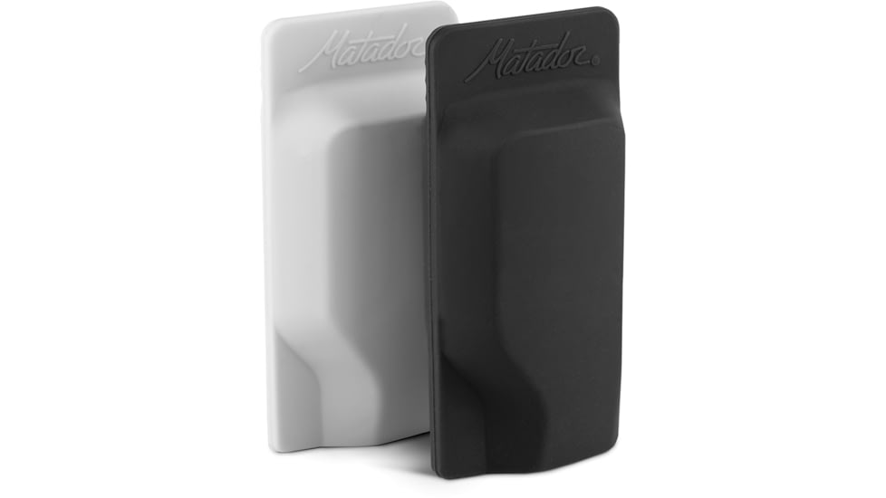 Matador Toothbrush Caps, 2-Pack, Black/Grey, MATTC2001BK