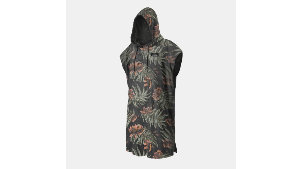 Matador Volcom Packable Towel Poncho, Marble Floral, One Size, MVPO01MF