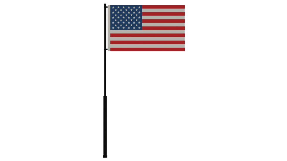 Mate Series Flag Pole - 72in w/USA Flag, FP72USA