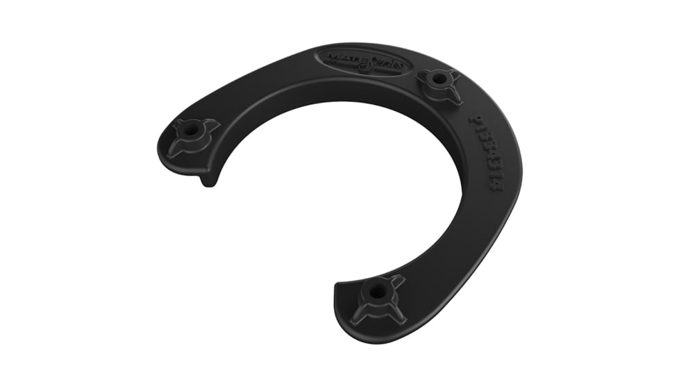 Mate Series Plastic Rod &amp; Cup Holder Backing Plate f/Round Rod/Cup Only f/3-3/4in Hole, P1334314