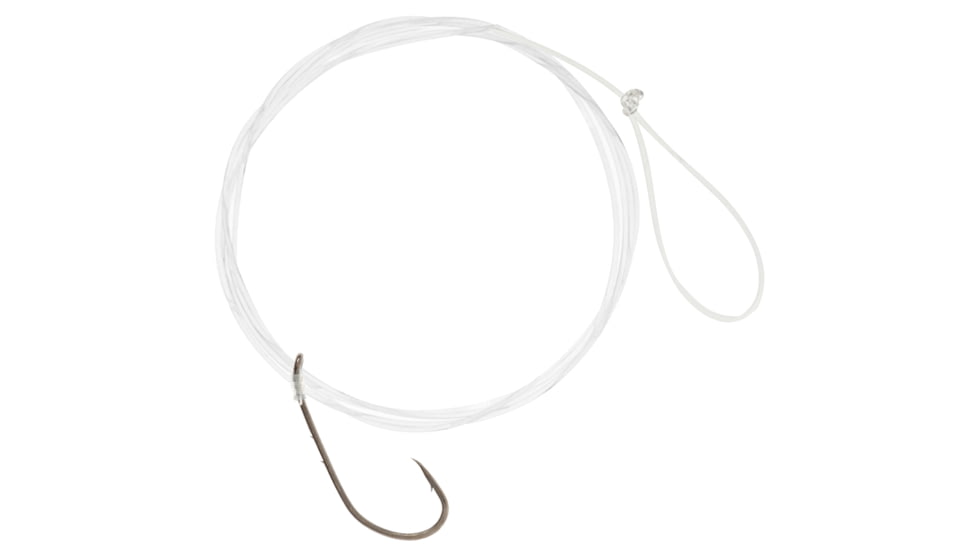 Matzuo Baitholder Snell Hook, Black Chrome, Size 4, 200011-4