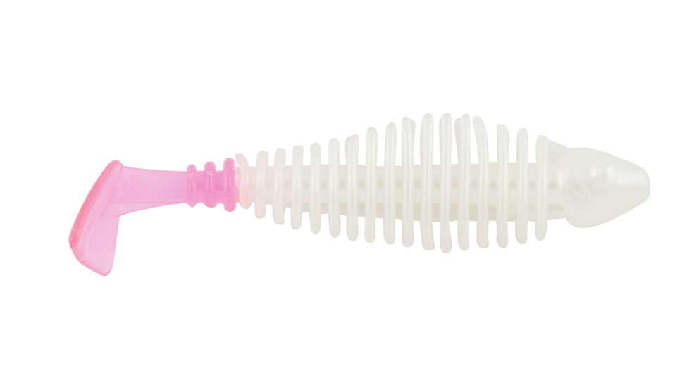 Matzuo Gaikotsu 3.5in Ribbed Swimmer 8pk, Pinkie, MTZGK3.5WP