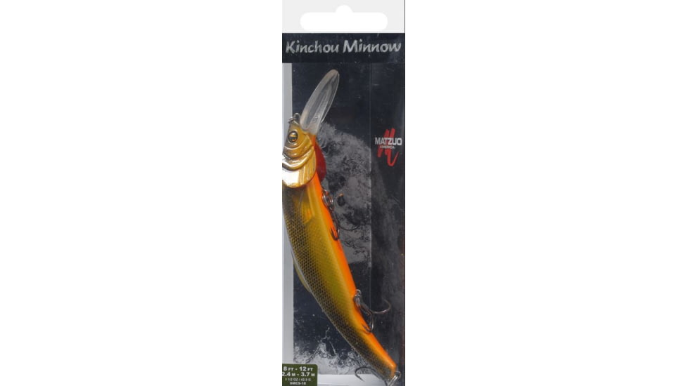 Matzuo Kinchou Minnow Pike/Muskie Series Bait,7.5in,Brown Sucker 114612