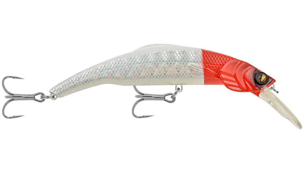 Matzuo Kinchou Minnow Saltwater Series Bait,5.5in,Red Head 118783