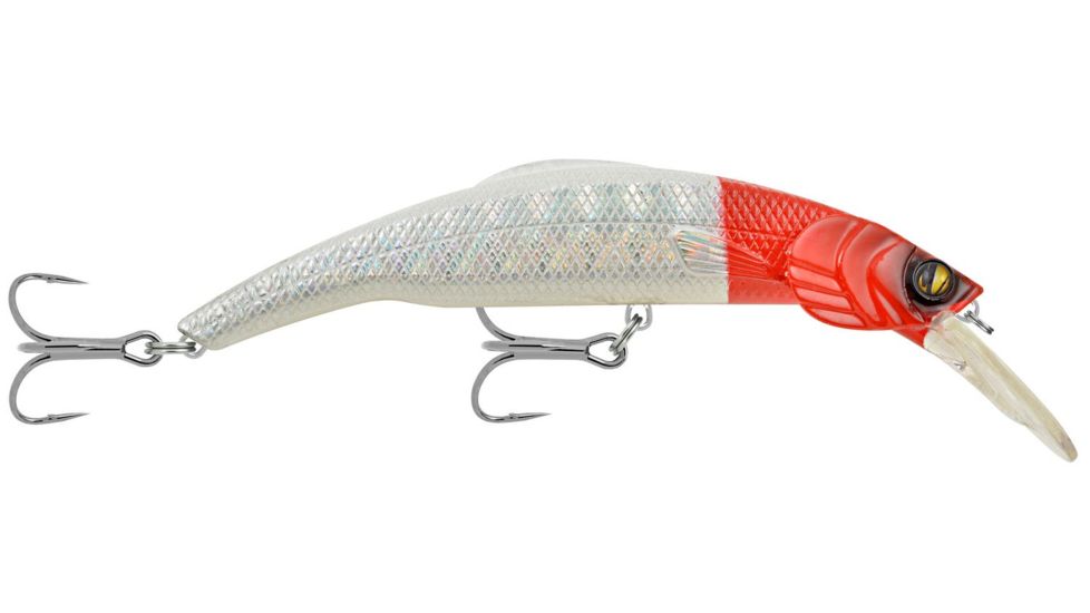 Matzuo Kinchou Minnow Saltwater Series Bait,7.5in,Red Head 114357