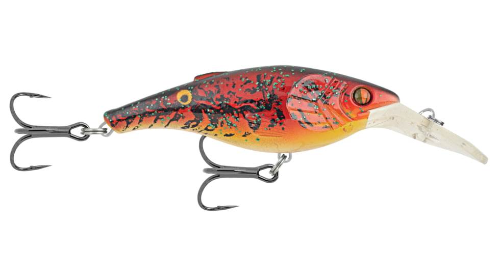 Matzuo Kinchou Shad 7 Plugs Trolling, Red Craw, SMSS7-RCRAW